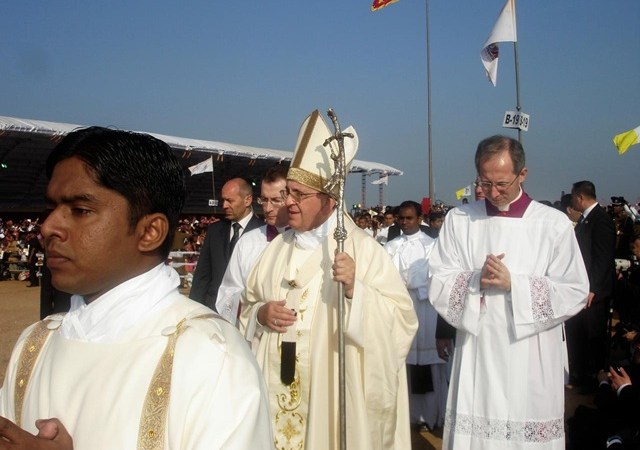 Saint Joseph Vaz canonization procession. Picture by: Filomena Saraswatif Giese