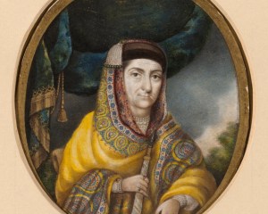 A painting is by Jiwan Das of Delhi